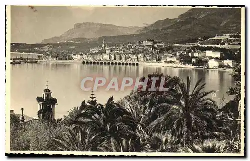 Cartes postales Cote d'Azur Menton