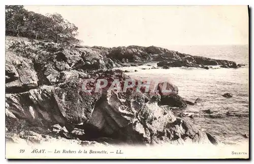 Ansichtskarte AK Agay Les Rochers de la Baumette