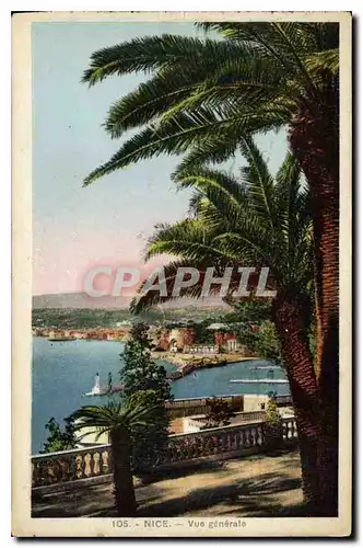 Cartes postales Nice Vue generale