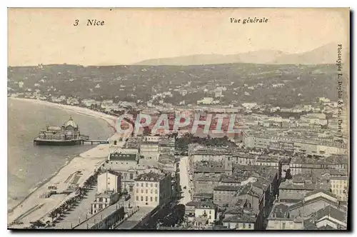 Cartes postales Nice Vue generale