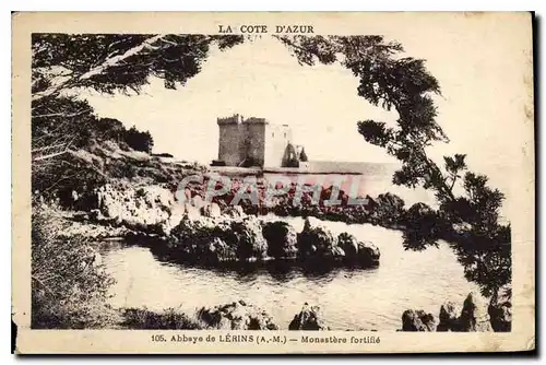 Cartes postales Abbaye de Lerins A M Monastere fortifie