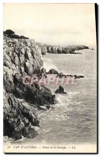 Cartes postales Cap d'Antibes Pointe de la Garoupe