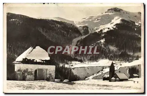 Cartes postales A Uron La Cime de la Donna et la Piste