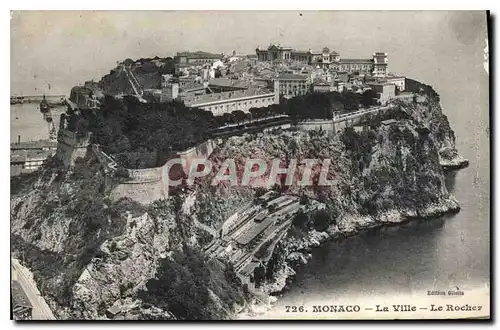 Cartes postales Monaco La Ville Le Rocher