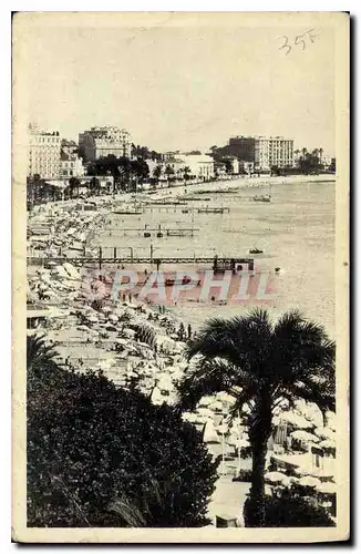 Cartes postales Cannes la Croisette