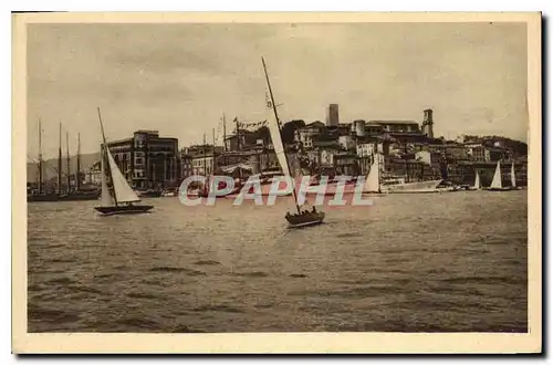 Ansichtskarte AK Cannes le Suquet les Regates Bateaux