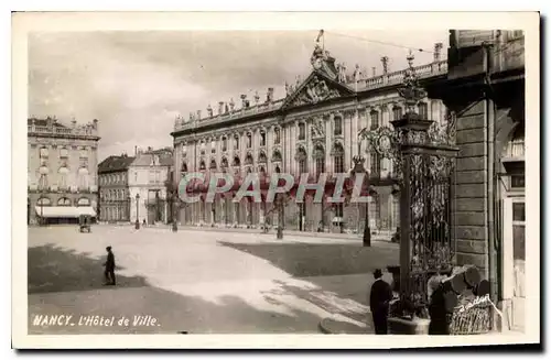 Cartes postales Nancy l'Hotel de Ville