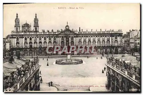 Cartes postales Nancy Hotel de Ville