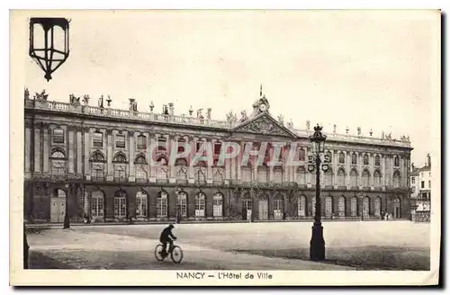 Cartes postales Nancy l'Hotel de Ville