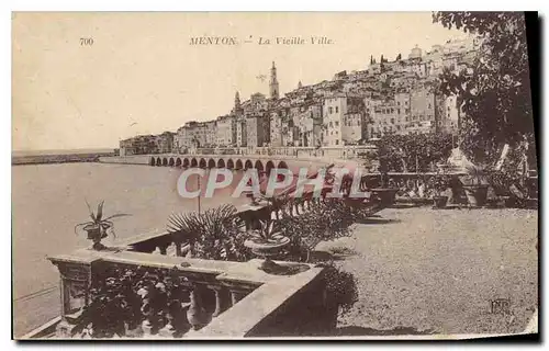 Cartes postales Menton La Vieille Ville