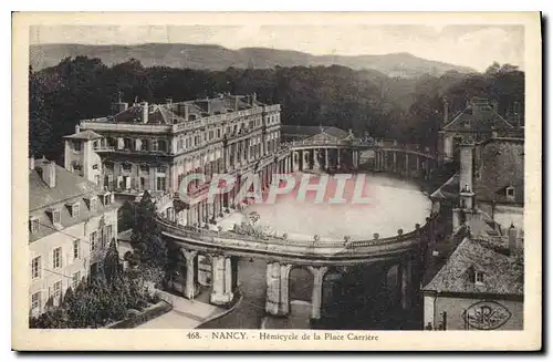 Cartes postales Nancy L'Hemicycle de la Place Carriere