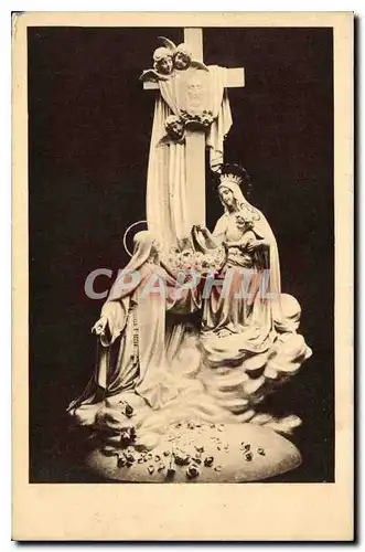 Ansichtskarte AK La Chapelle des Carmelites de Lisieux Groupe sculpte dominant le Maitre Autel