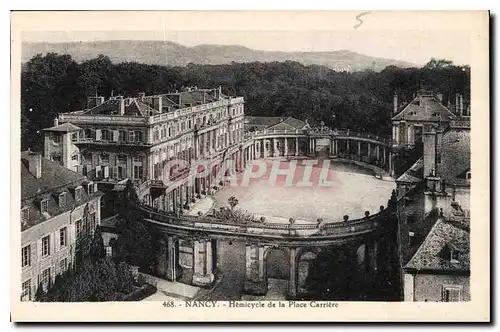 Cartes postales Nancy Hemicycle de la Place Carriere