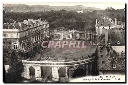 Cartes postales Nancy Hemicycle de la Carriere