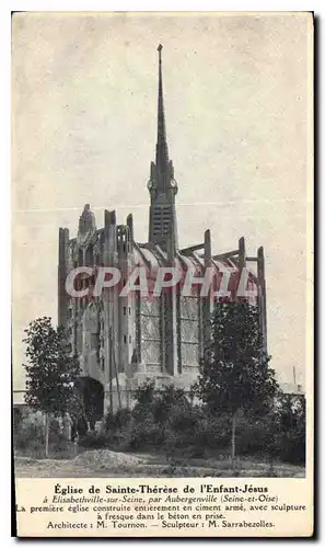 Cartes postales Eglise de Sainte Therese de l'Enfant Jesus