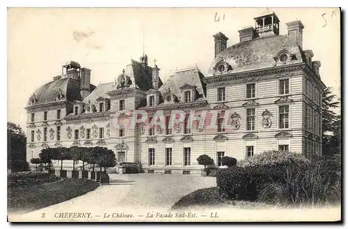 Ansichtskarte AK Cheverny Le Chateau la facade Sud Est