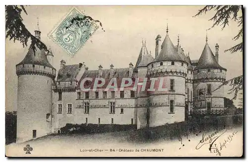 Ansichtskarte AK Loir et Cher Chateau de Chaumont