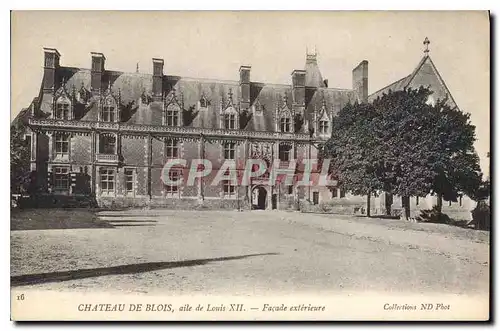 Ansichtskarte AK Chateau de Blois aile de Louis XII facade exterieure