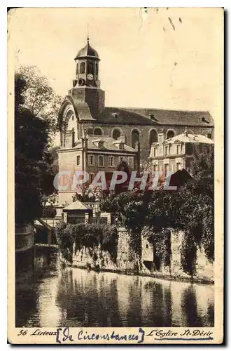 Ansichtskarte AK Lisieux L'Eglise St Desir