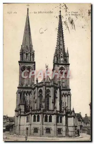 Cartes postales La Delivrande Le Chevet de la Basilique