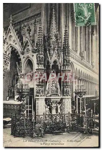 Cartes postales La Delivrande Calvados Notre Dame la Vierge miraculeuse