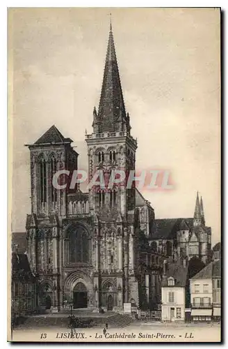 Cartes postales Lisieux La Cathedrale Saint Pierre