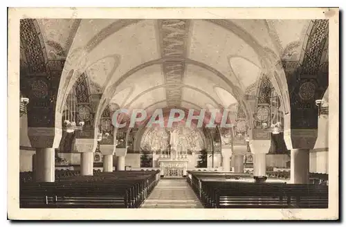 Cartes postales La Basilique de Lisieux La Crypte vue generale