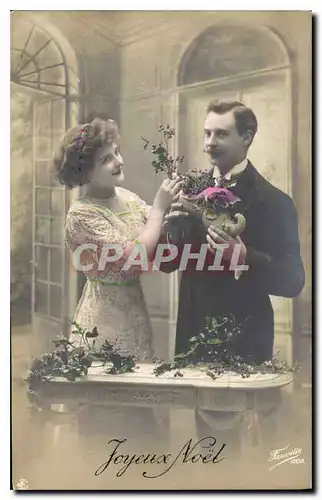 Cartes postales Joyeux Noel Femme