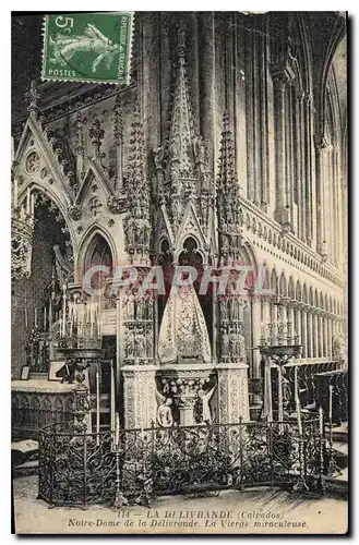 Cartes postales La Delivrande Calvados Notre Dame de la Delivrande La Vierge miraculeuse