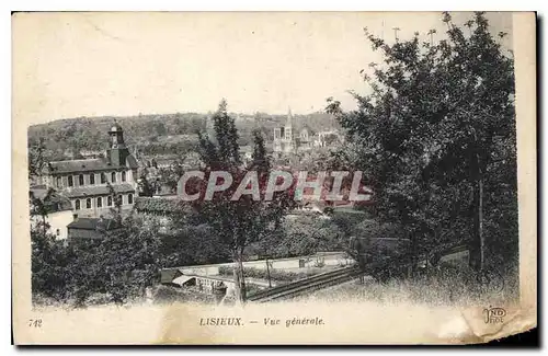 Cartes postales Lisieux vue generale