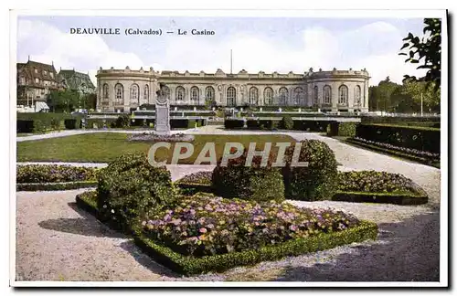 Ansichtskarte AK Deauville Calvados Le Casino