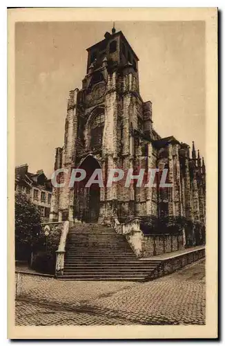 Ansichtskarte AK Lisieux Eglise Saint Jacques la premiere pierre de cette eglise a ete posse en 1496