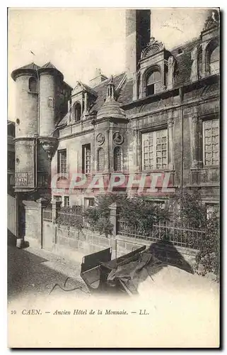 Cartes postales Caen Ancien Hotel de la Monnaie