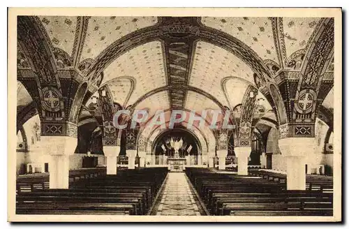 Cartes postales La Basilique de Lisieux La Crypte vue generale