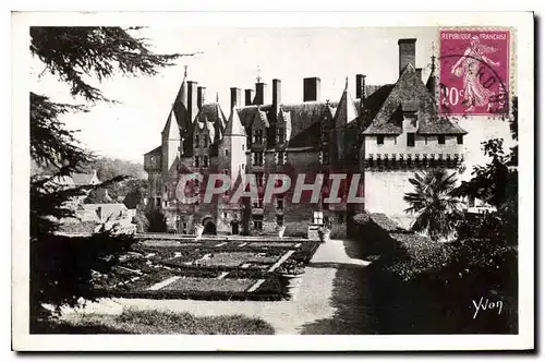 Cartes postales La Douce France Chateaux de la Loire Chateau de Langeais