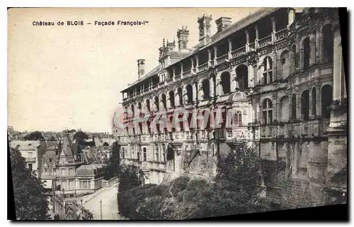 Cartes postales Chateau de Blois Facade Francois Ier