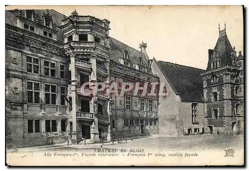 Ansichtskarte AK Chateau de Blois Aile Francois Ier facade exterieure