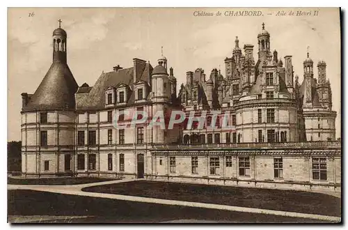 Ansichtskarte AK Chateau de Chambord Aile de Henri II