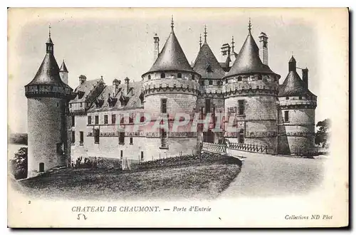 Cartes postales Chateau de Chaumont Porte d'Entree