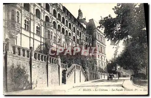 Cartes postales Blois le Chateau La Facade Francois 1er