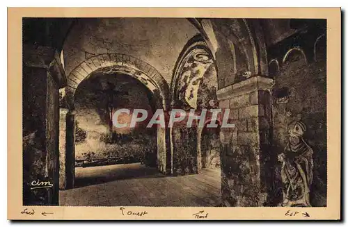 Cartes postales Montoire L et Ch Chapelle Saint Gilles Interieur