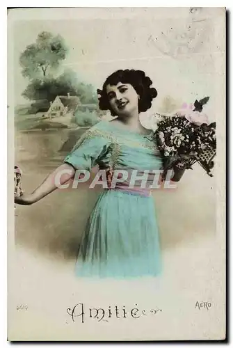 Cartes postales Amitie Femme