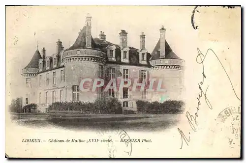 Cartes postales Lisieux Chateau de Mailloc