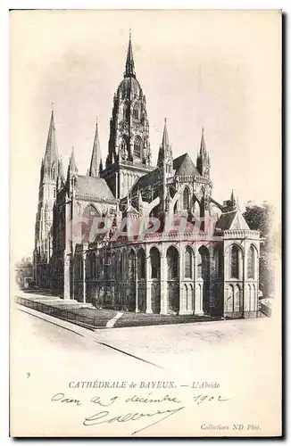 Cartes postales Cathedrale de Bayeux L'Abside