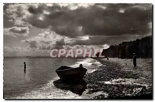 Ansichtskarte AK St Aubin sur Mer Calvados Contre jour sur les Falaises