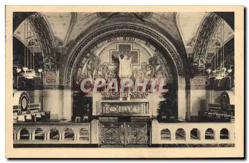 Ansichtskarte AK La Basilique de Lisieux La Crypte Le Choeur