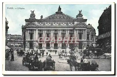 Cartes postales Paris L'Opera