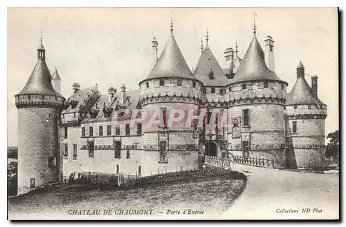 Cartes postales Chateau de Chaumont Porte d'Entree