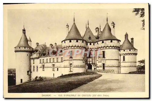Cartes postales Chaumont Vue d'ensemble du Chateau