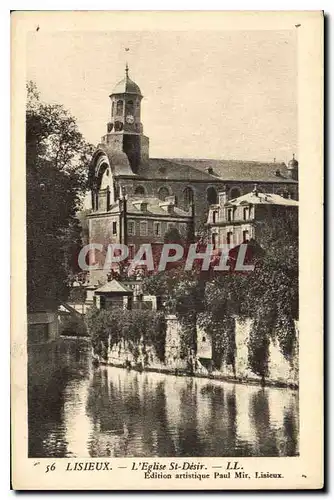 Cartes postales Lisieux L'Eglise St Desir